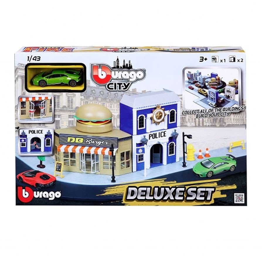 Amazon.com: Bburago B18-31507 Street FIRE City Deluxe